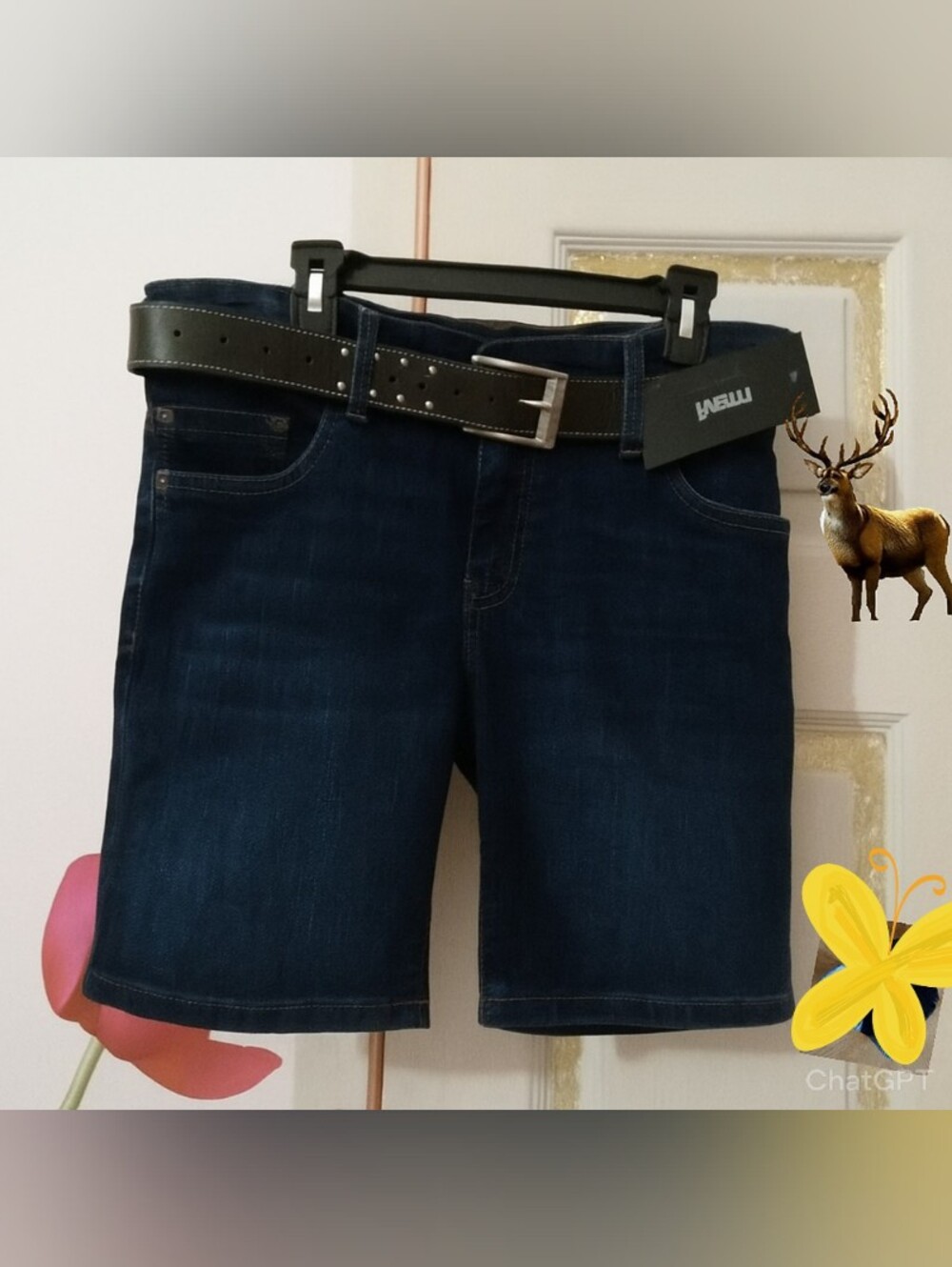 MAVI Jeans🎁Men's Brian Deep Brushed Jeans Shorts with 5 Pockets Sz: 36